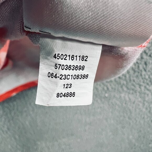 Chicos Womens Top 3 Extra Large Peach White‎ Pullover Short Sleeve Shirt Stretch - Picture 5 of 8